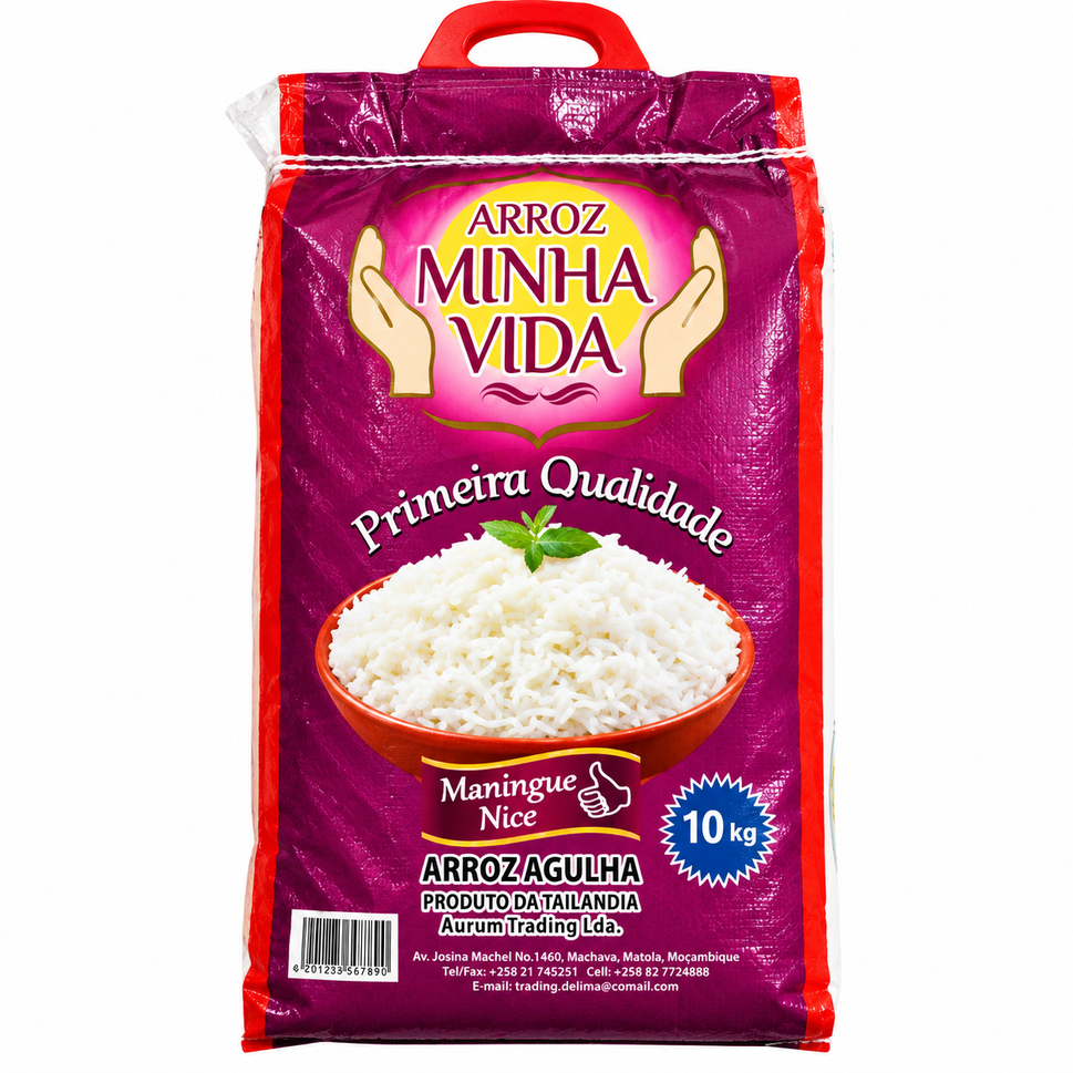 Arroz Minha Vida 10KG Lilas Tailândia