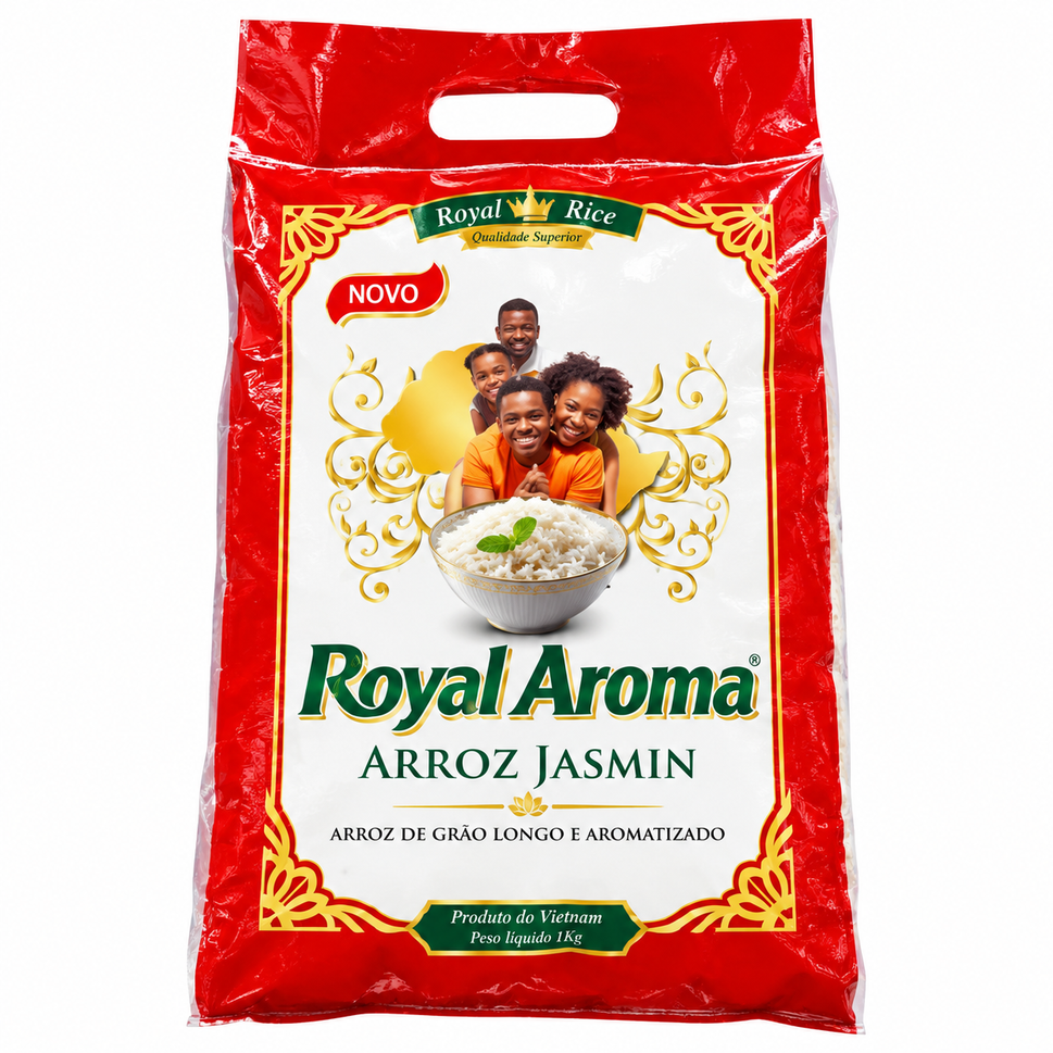 Arroz Royal Aroma 10KG Jasmine Vermelho