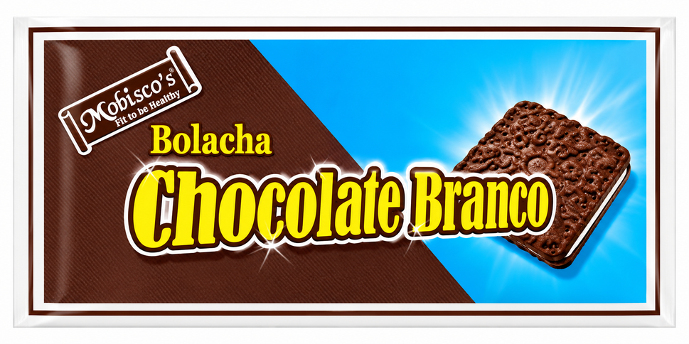 Bolachas Mobisco 100G Chocolate Branco