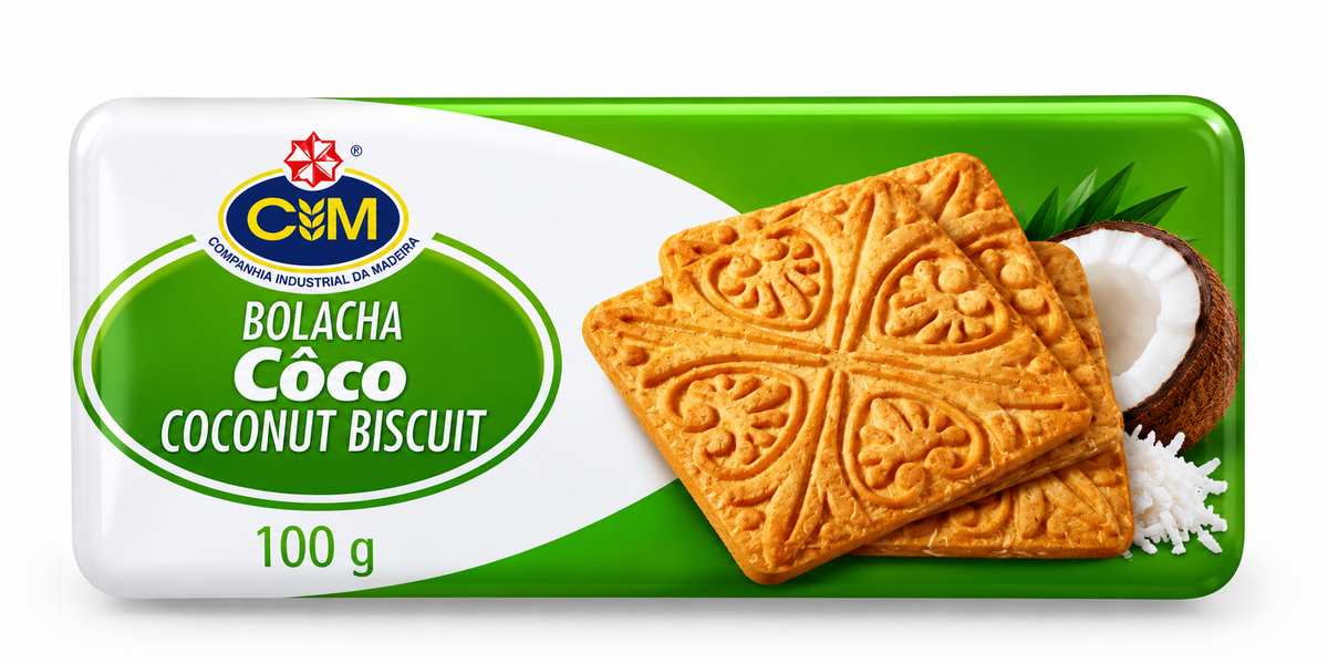 Bolachas CIM Coco 100G