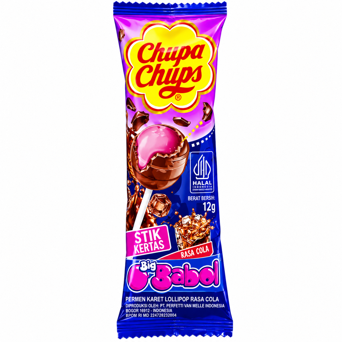Doces Chupa Chups 12G Big Babol Mix