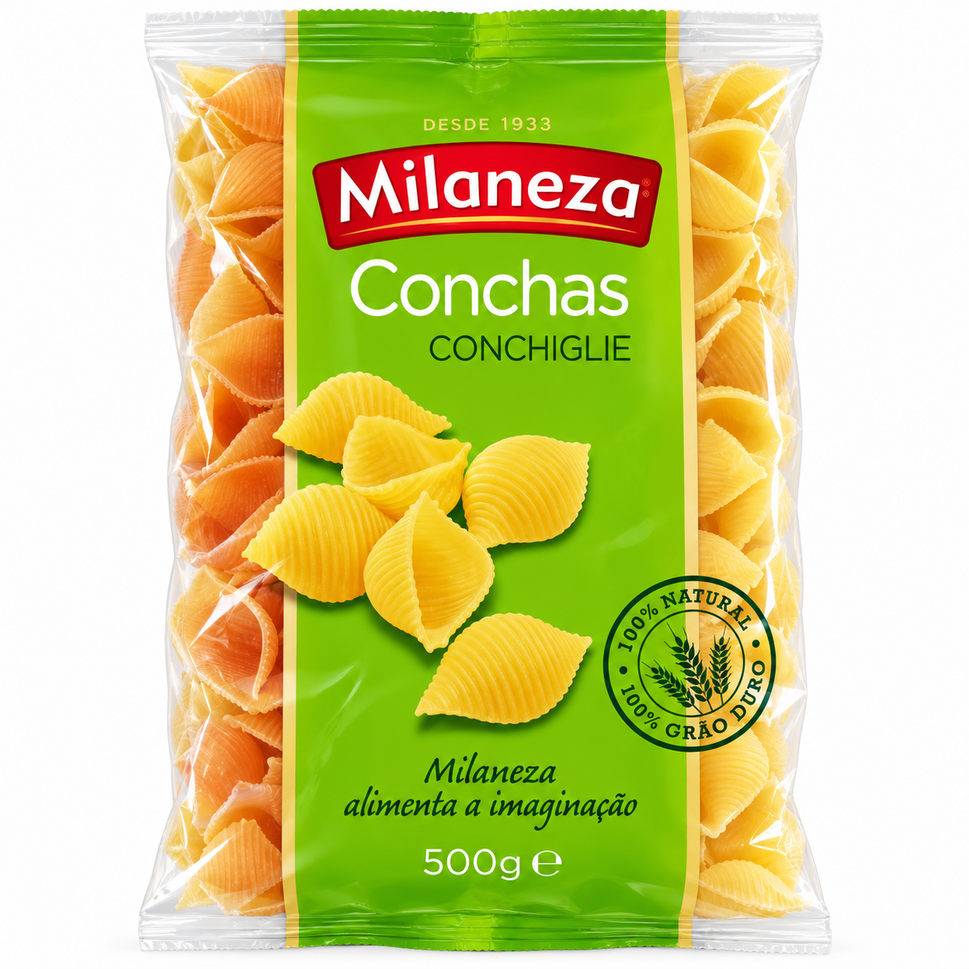Pasta Milaneza 500G Shells Conchiglie