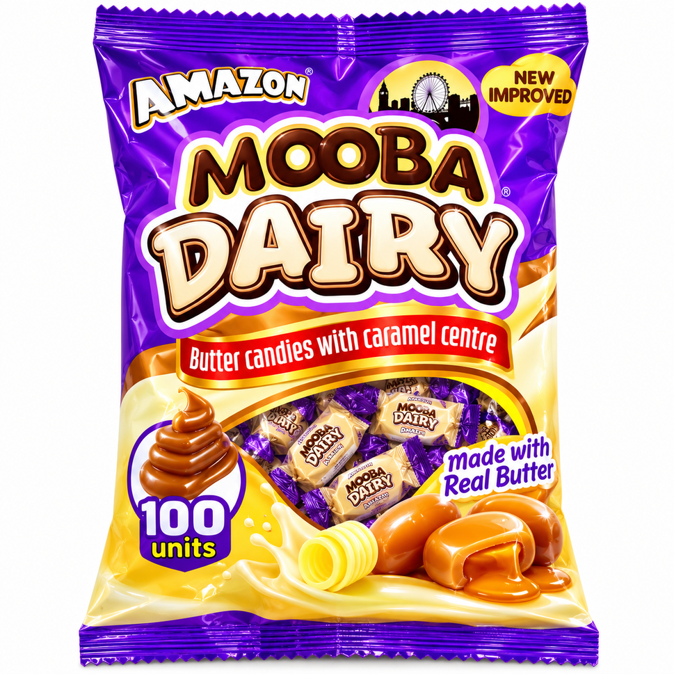 Doces Amazon 100UN Mooba Dairy