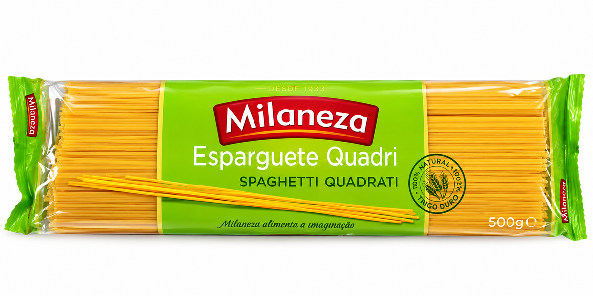 Pasta Milaneza 500G Spaghetti Quadri