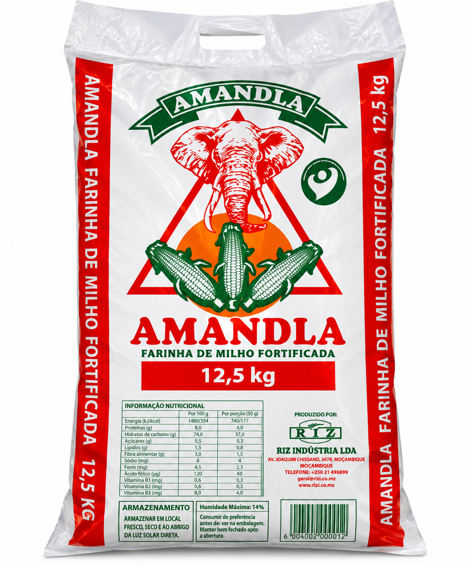 Farinha De Milho Amandla 12.5KG