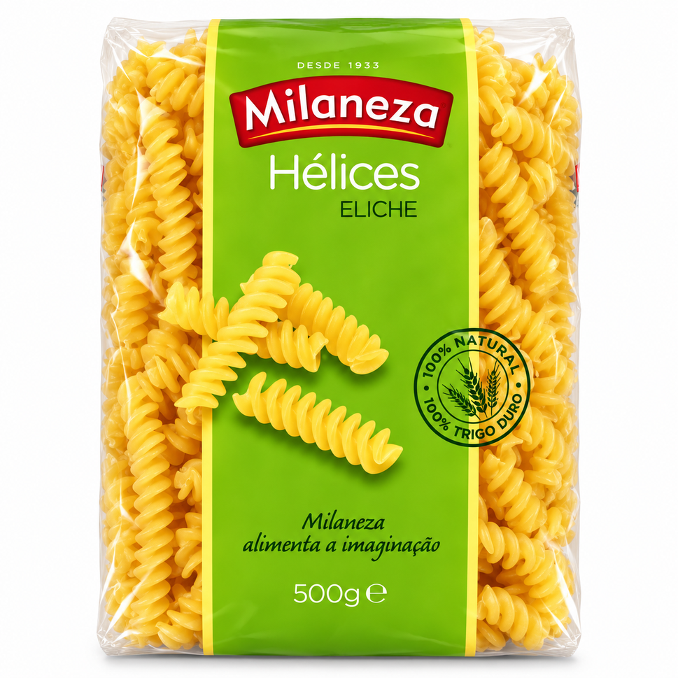 Pasta Milaneza 500G Helices Elice