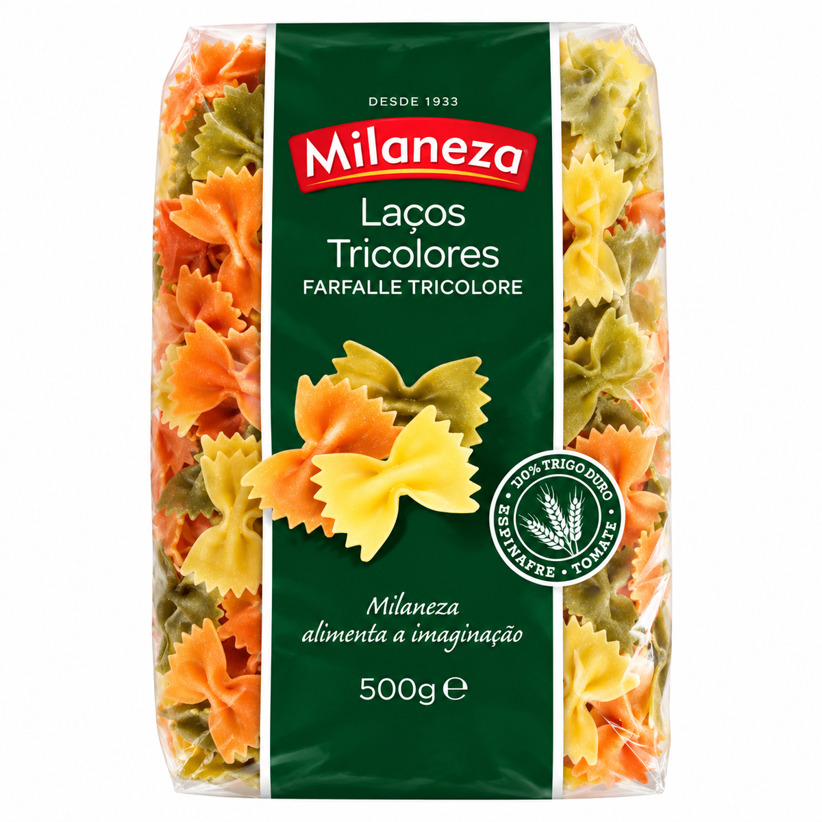 Pasta Milaneza 500G Ribbon /Farfalle Tricolor
