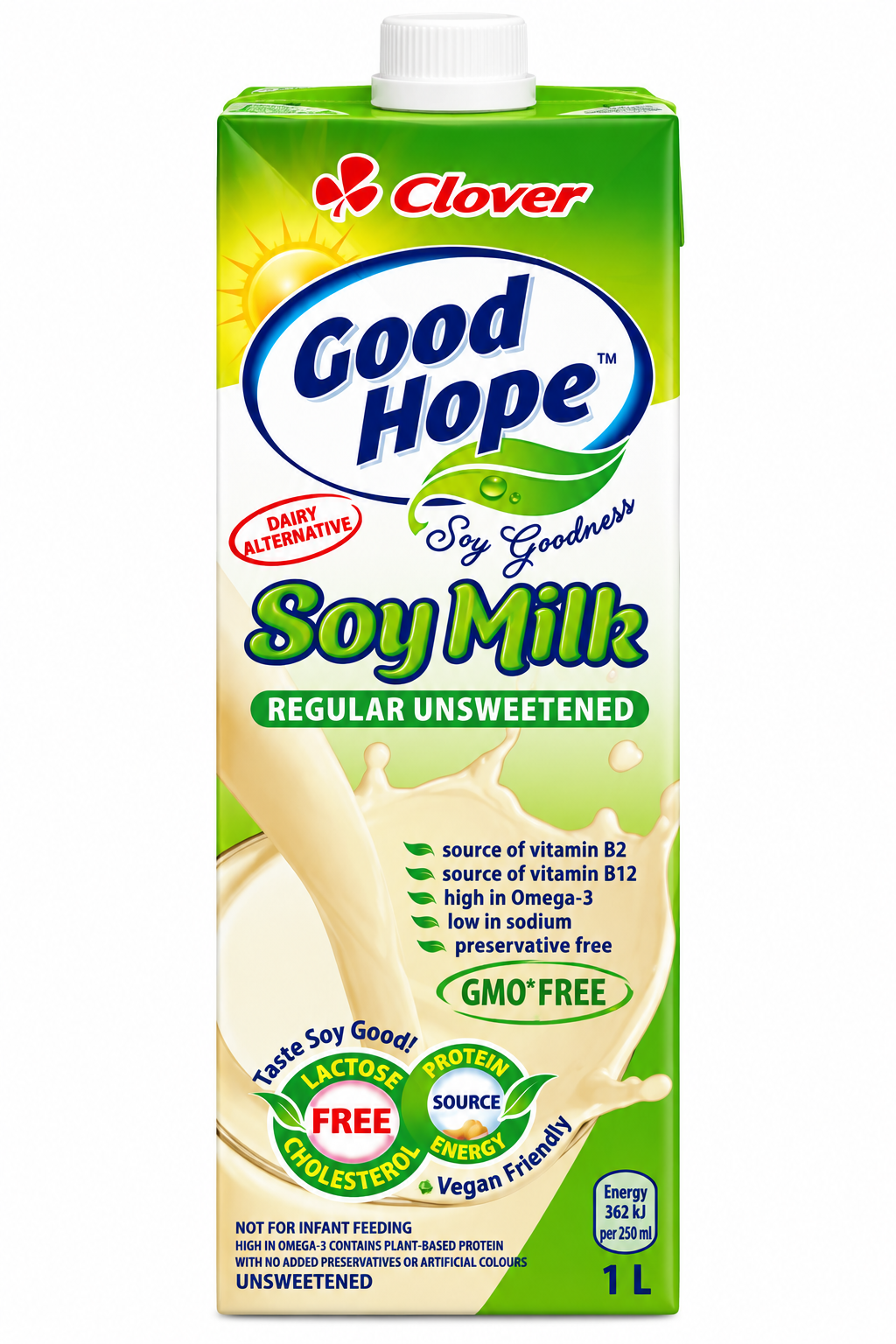 Milk Clover Good Hope 1LT Soy Milk (Traditional/Enriched)