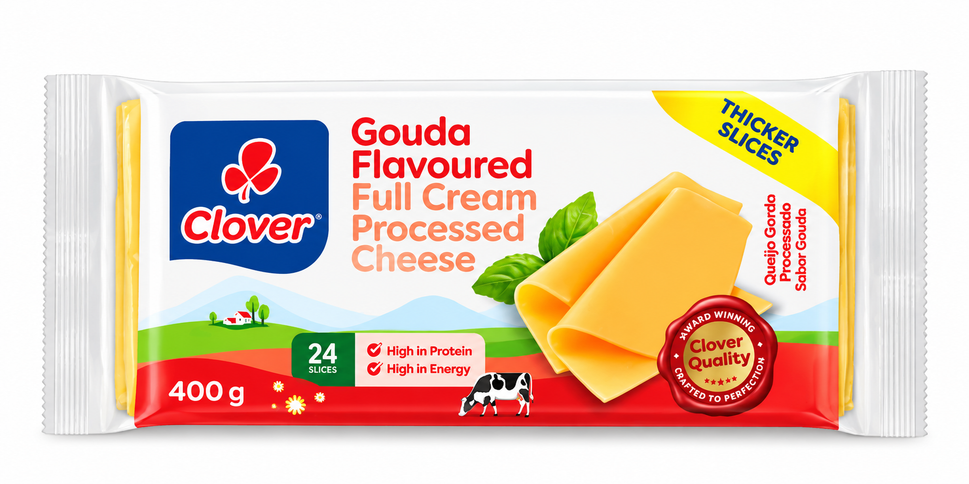 Queijo Clover 360G/400G Fatiado Mix