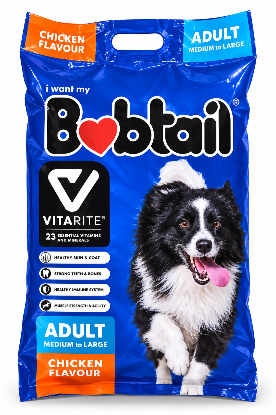 Comida De Cães Bobtail 7KG/8 KG Mix