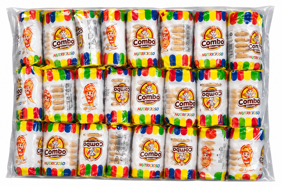 Bolacha Comais 75G/95G Futebol Mix