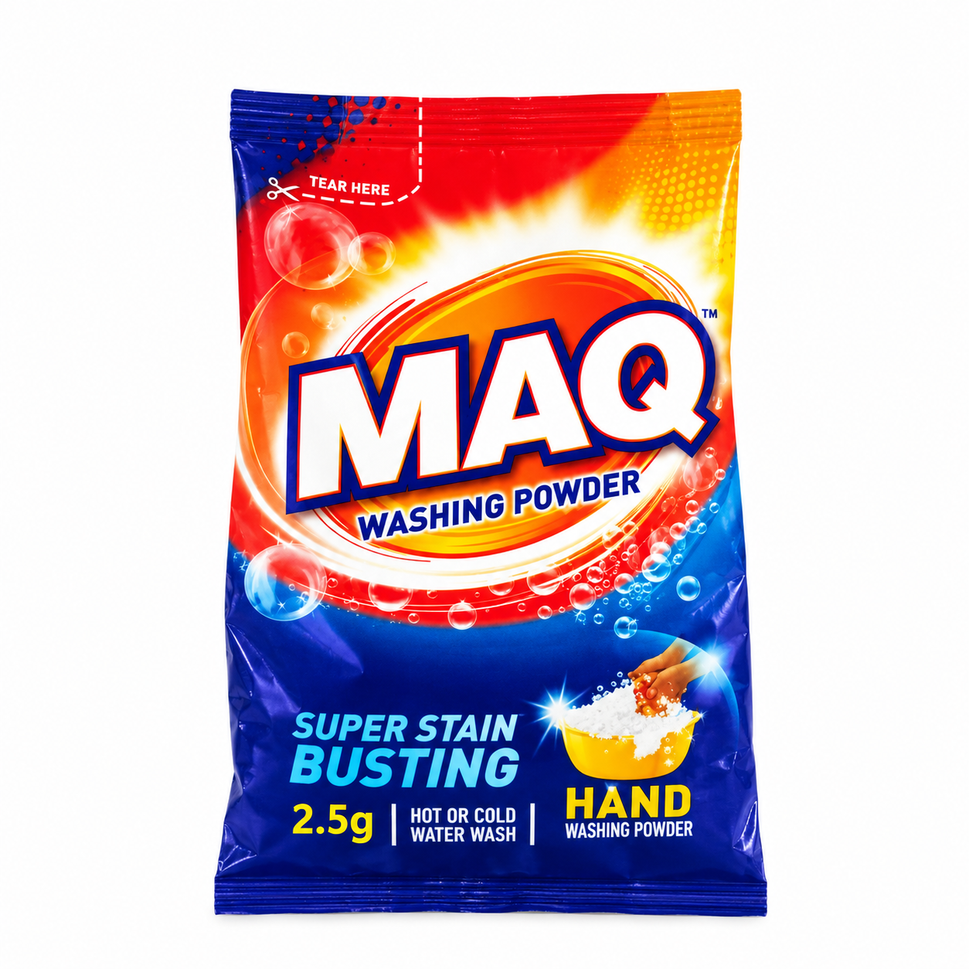 Detergent MAQ 2.5KG Pack