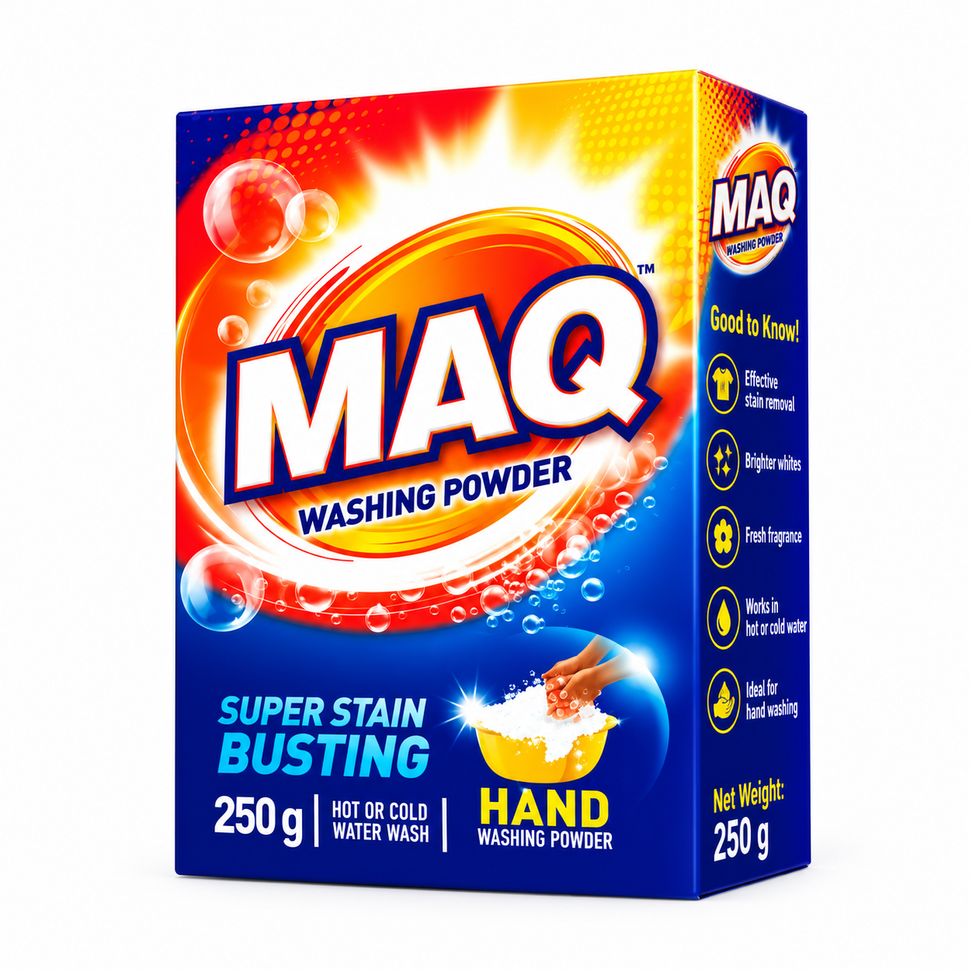 Detergent MAQ 250G Box