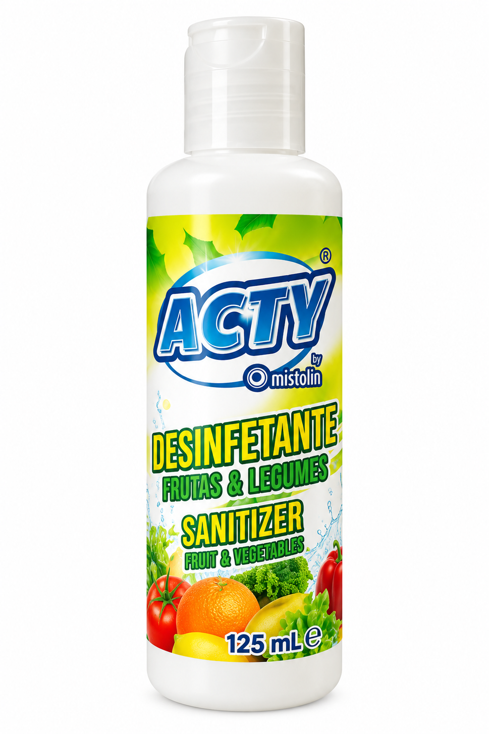 Desinfectante Acty 125ML Frutas&Legumes