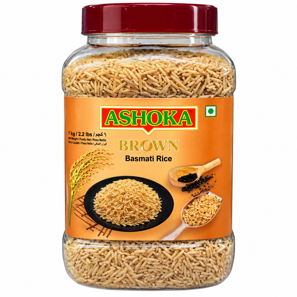 Rice Basmati Ashoka 1KG Brown