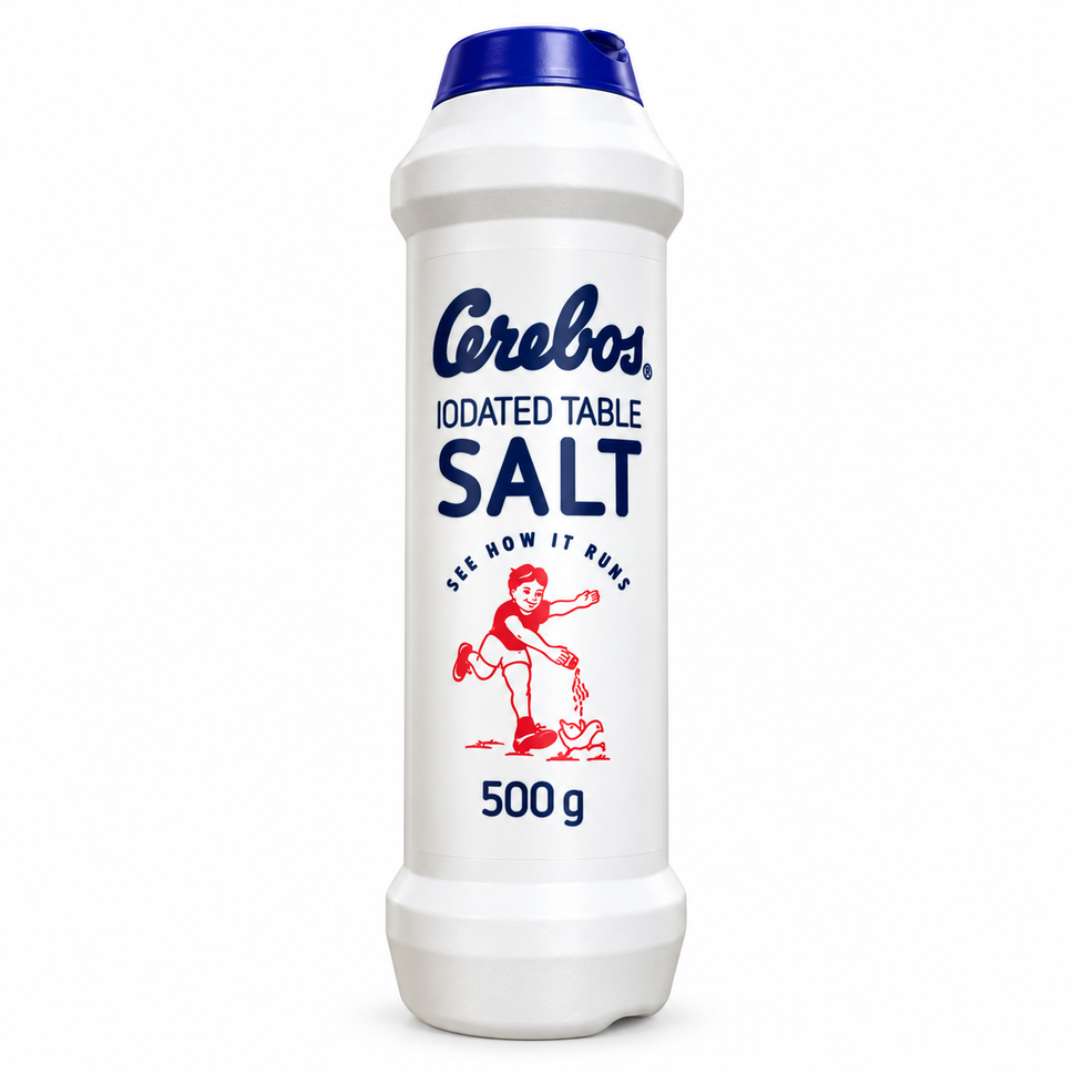 Sal Cerebos 500G Fino Garrafa. Mix