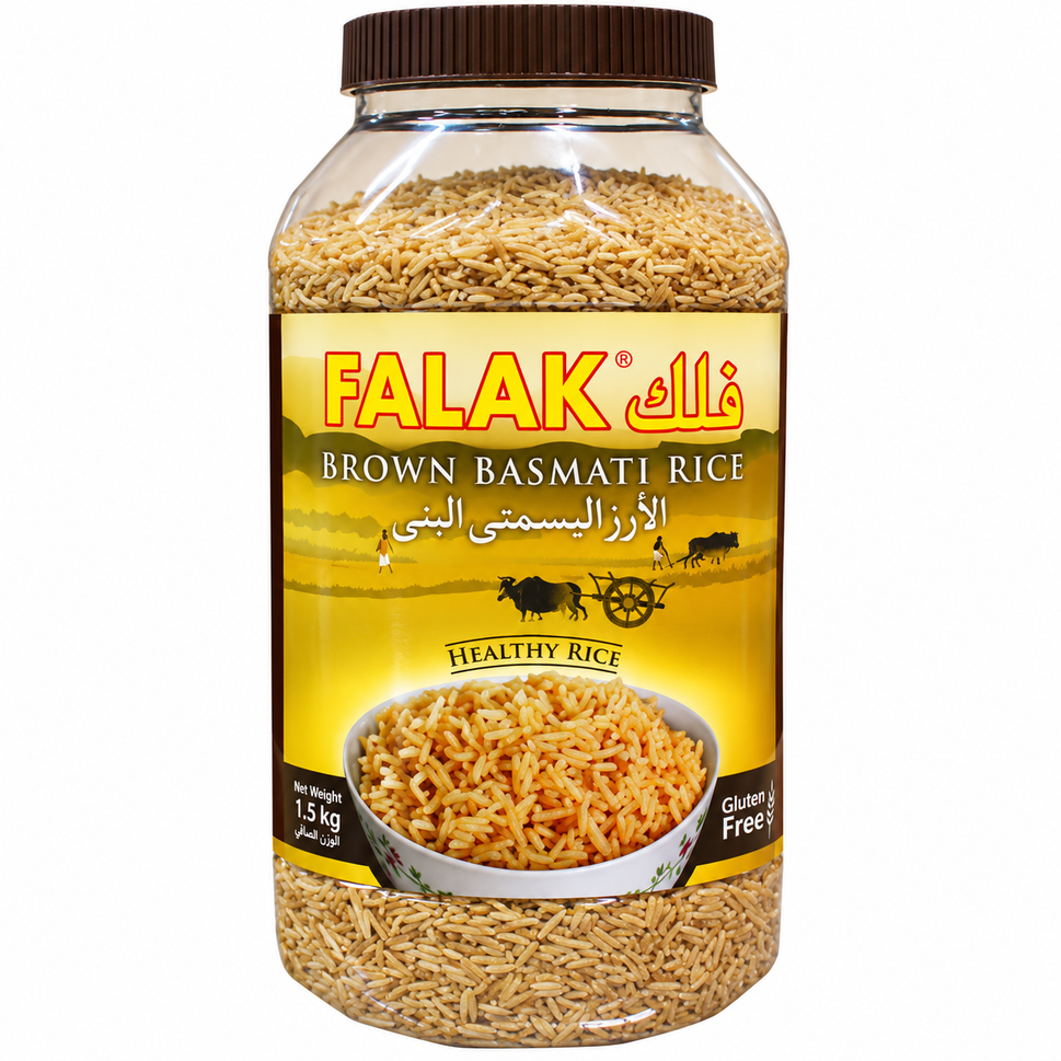 Rice Basmati Falak 1.5KG Brown Jar