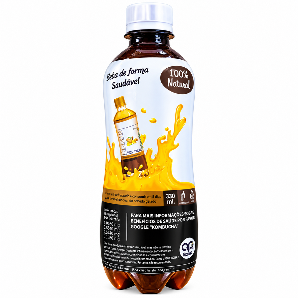 Energético Elixir 330ML Kombucha