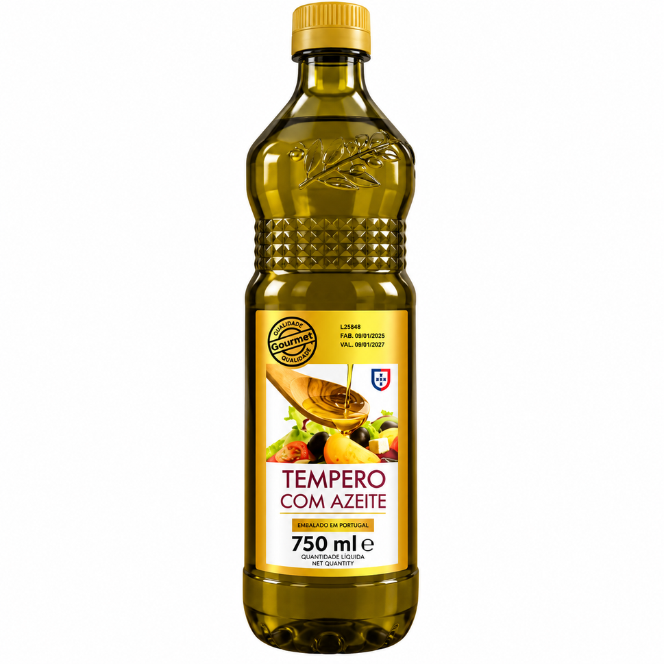Tempero Gourmet 750ML Portugues Vidro (Garrafa)