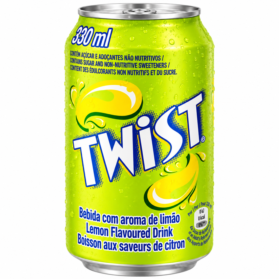 Refresco Twist 330ML Limão Lata