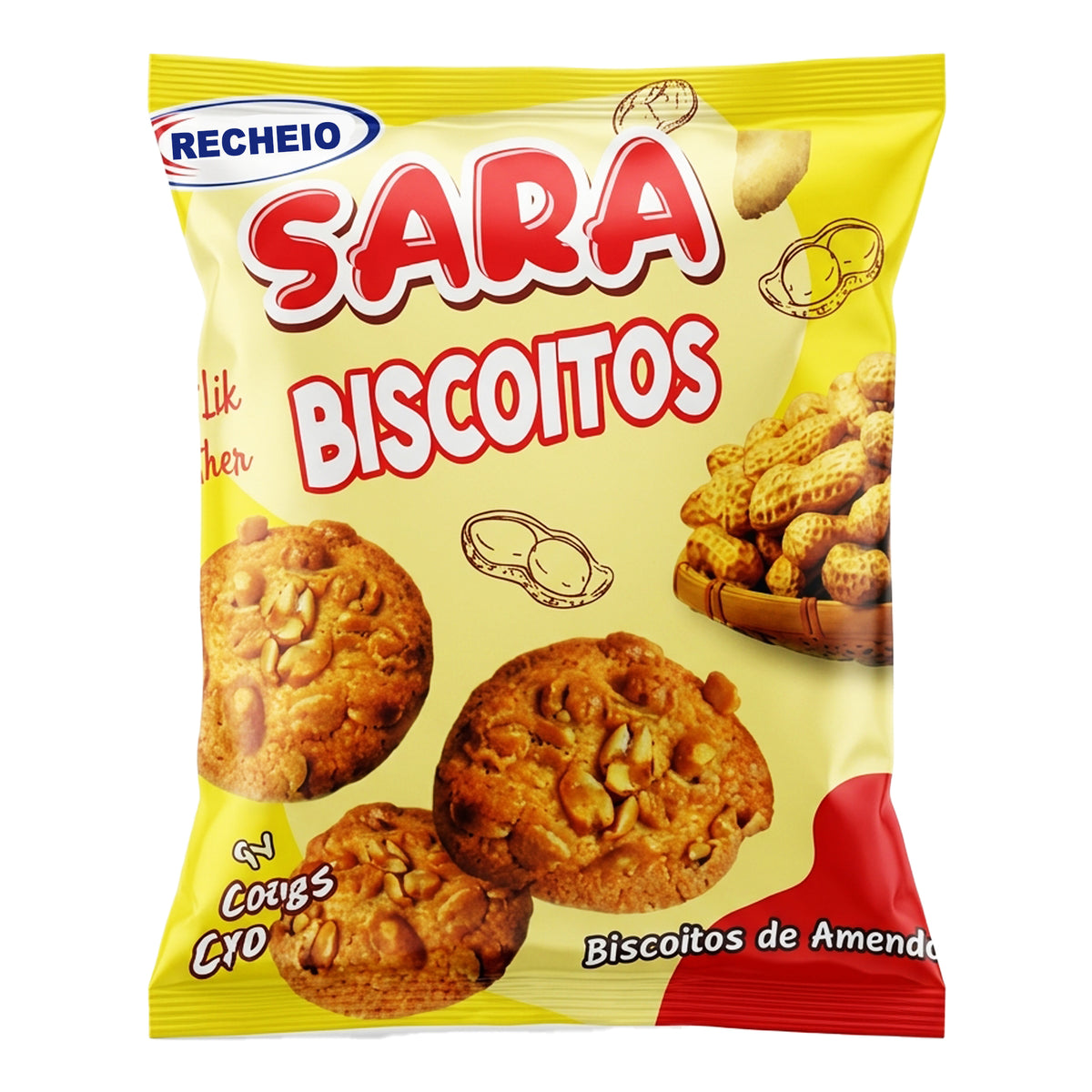 Biscoitos Recheio Sara 25X26G