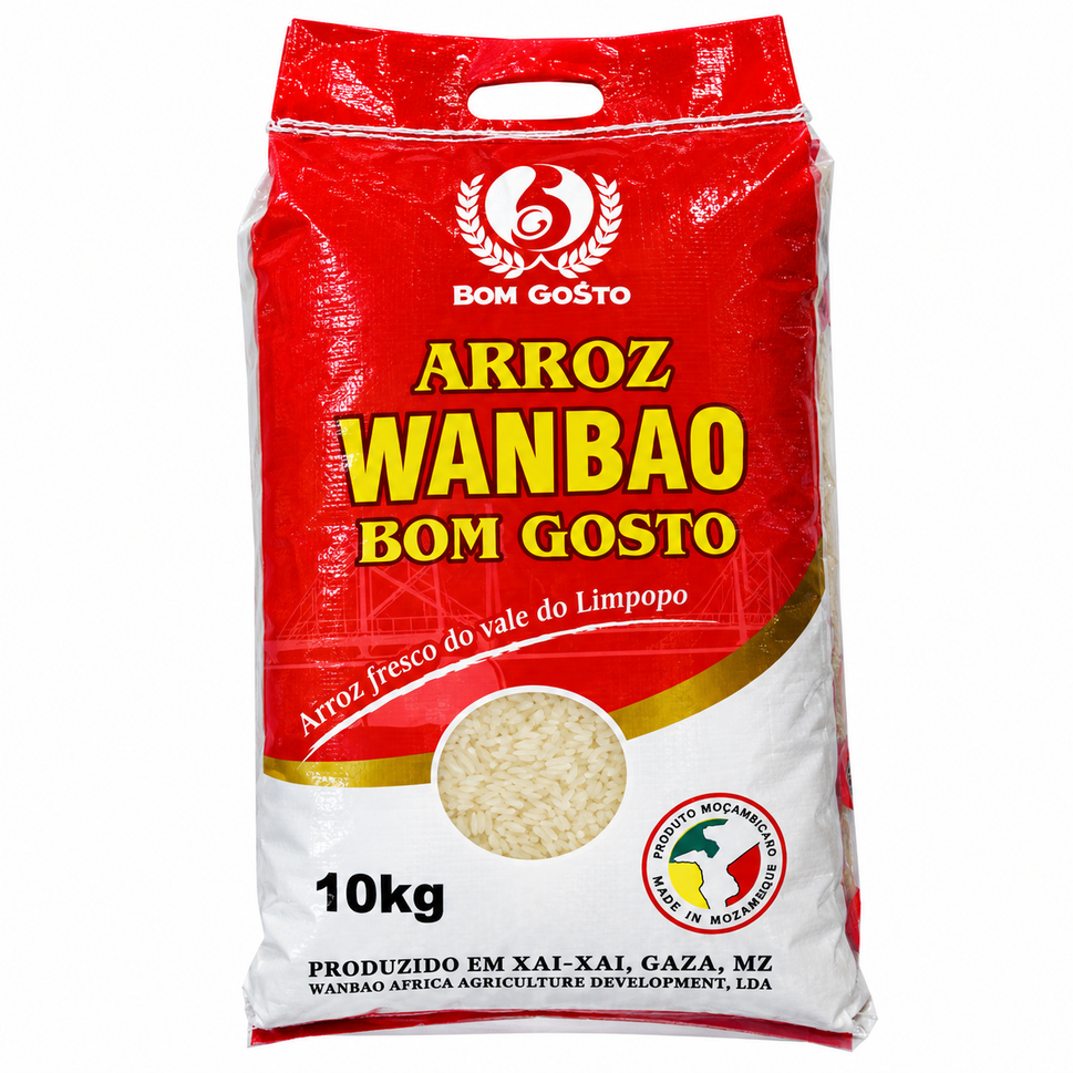 Arroz Bom Gosto 10KG Wanbao Vermelho