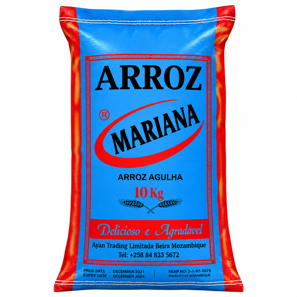 Arroz Mariana 10KG Azul Tailândia