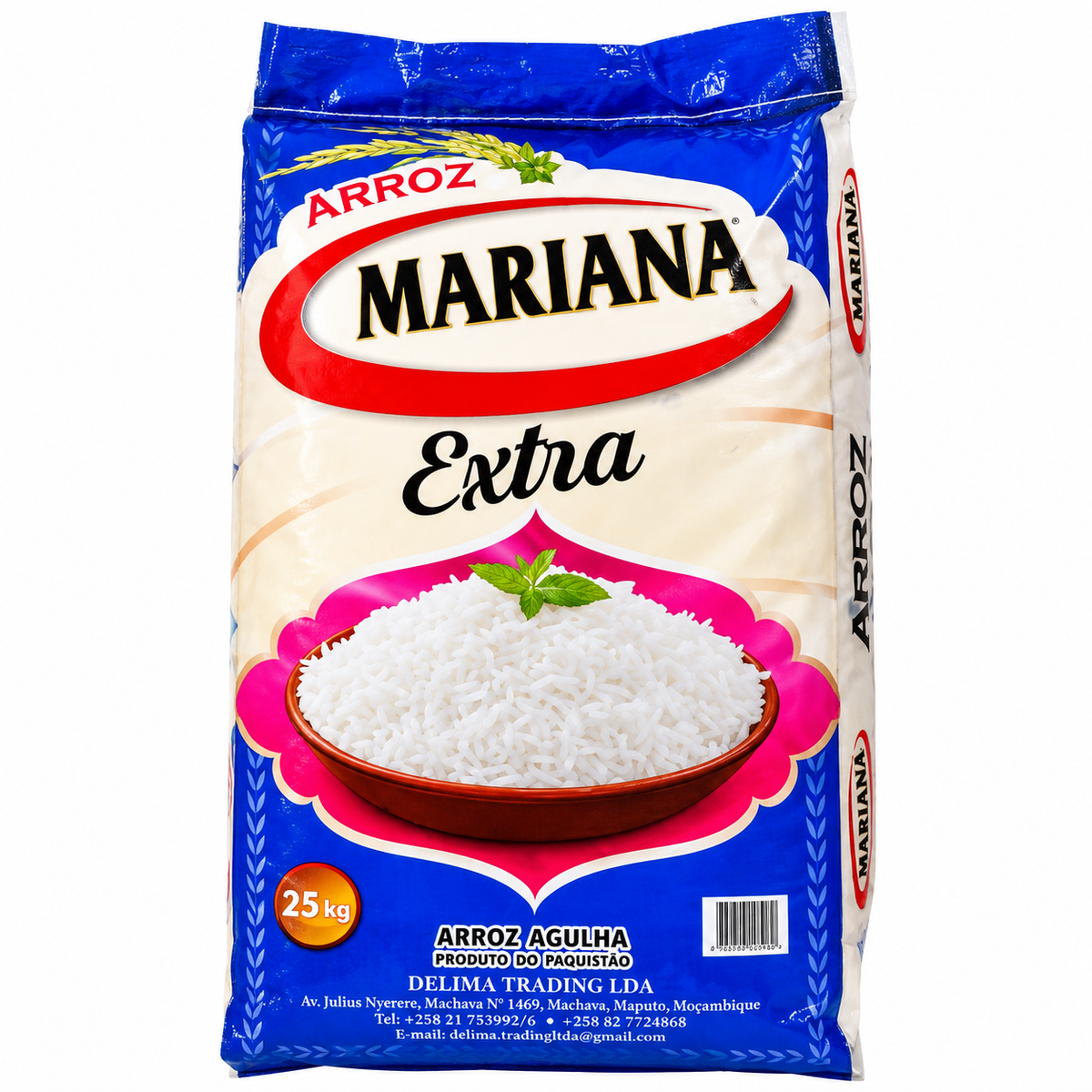 Rice Mariana 25KG Blue White