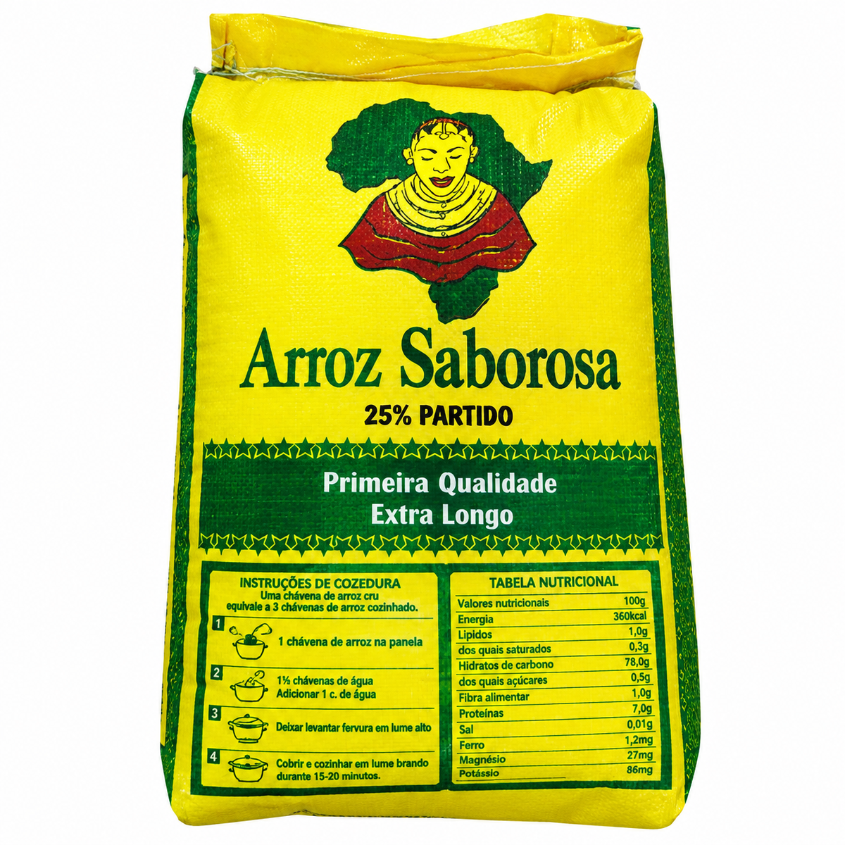 Rice Saboroso 25KG India. Red Extra Long