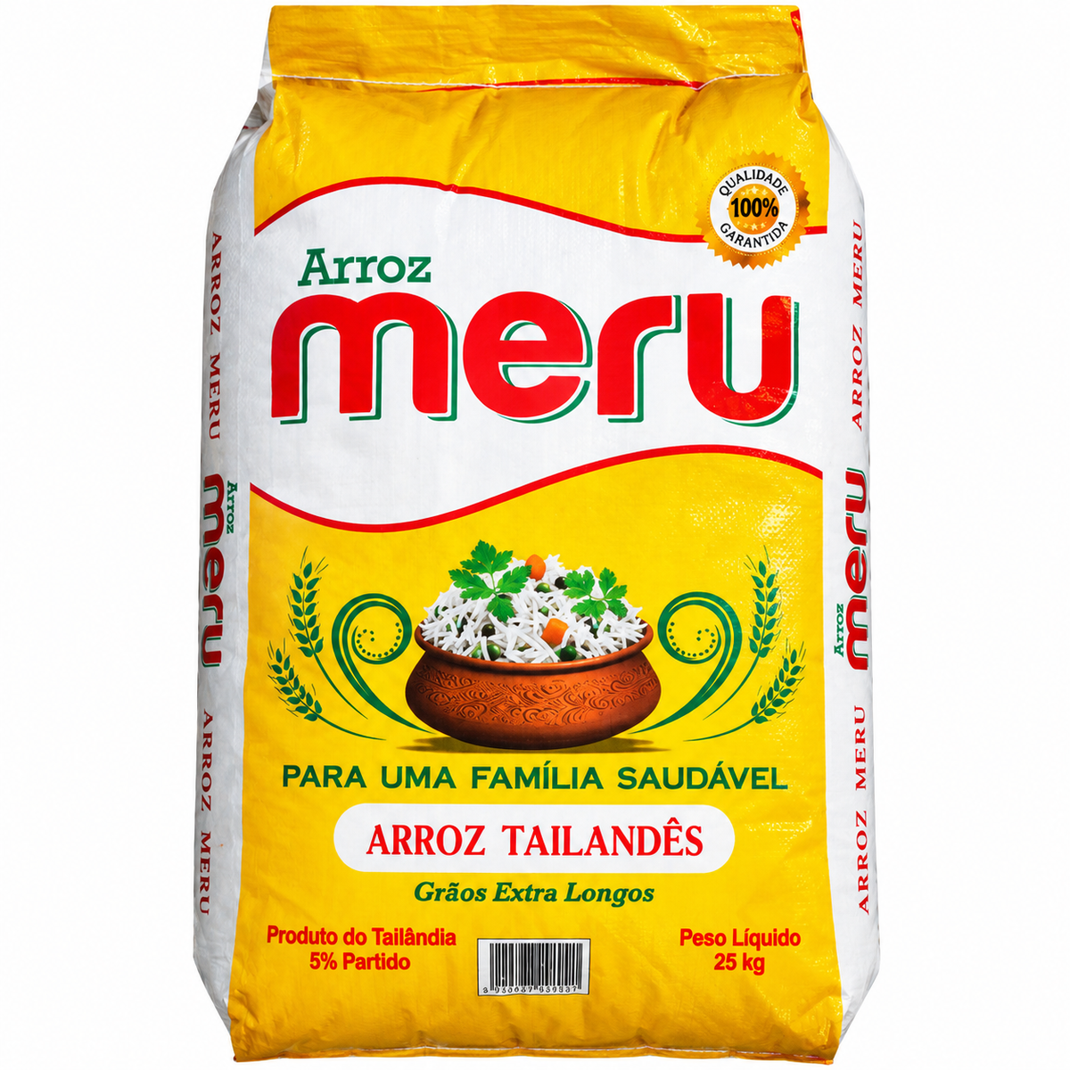 Rice Meru 25KG Thailand Yellow
