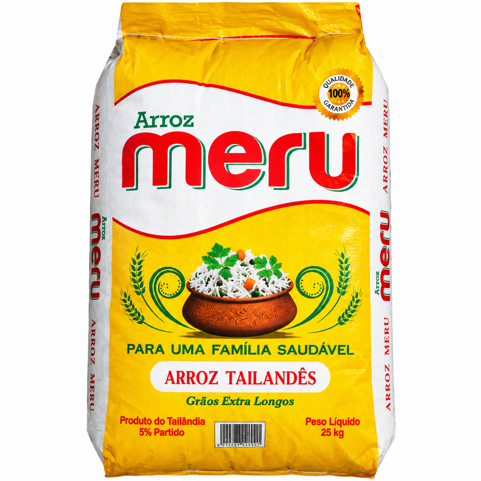 Rice Meru 25KG Thailand Yellow