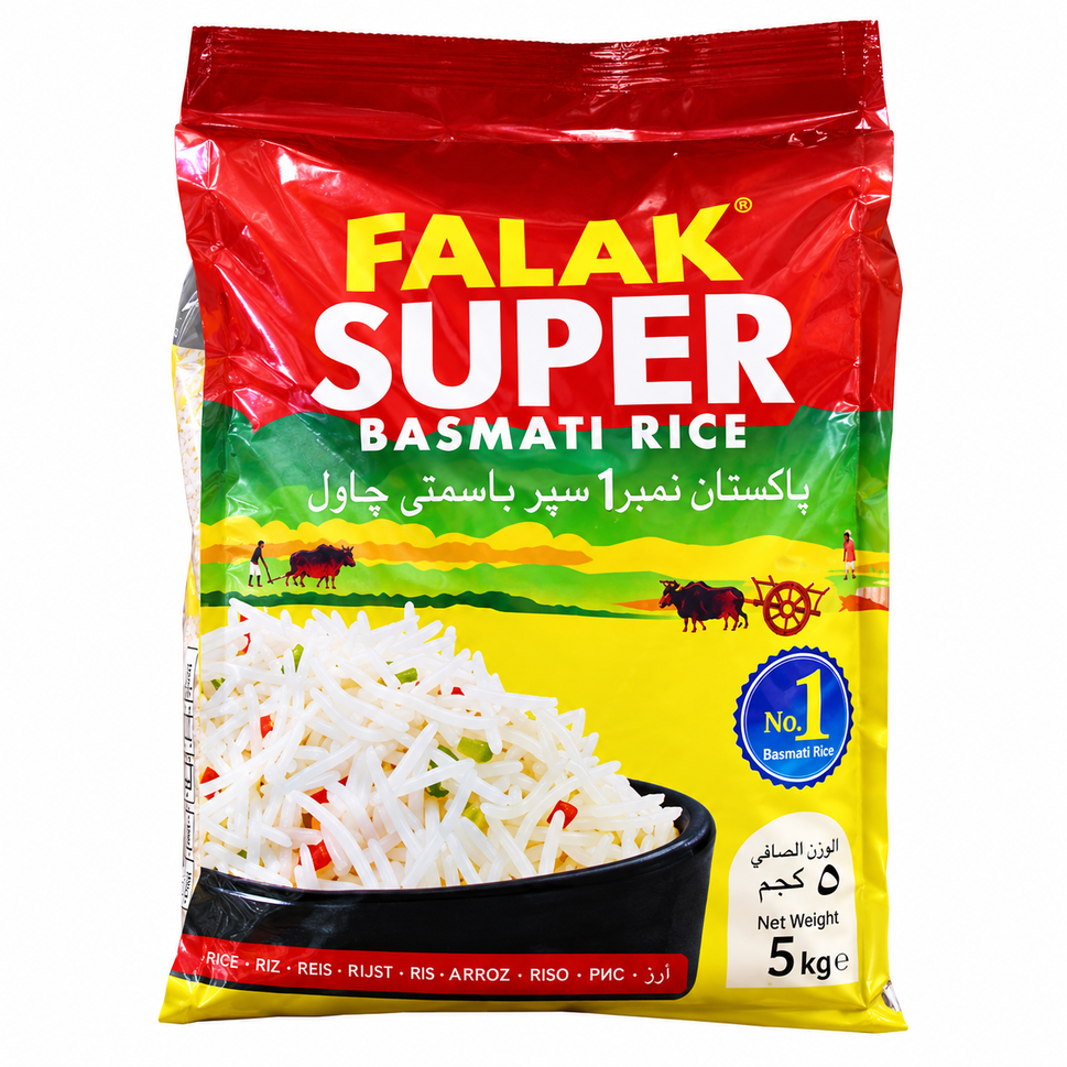 Rice Basmati Falak 5KG Super