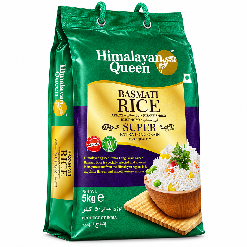 Rice Basmati Himalayan Queen 5KG Super India