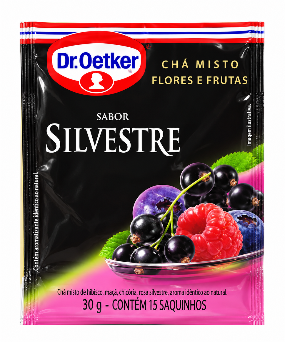 Chá Dr.Oetker 15S/30G Flores&Frutas Mix