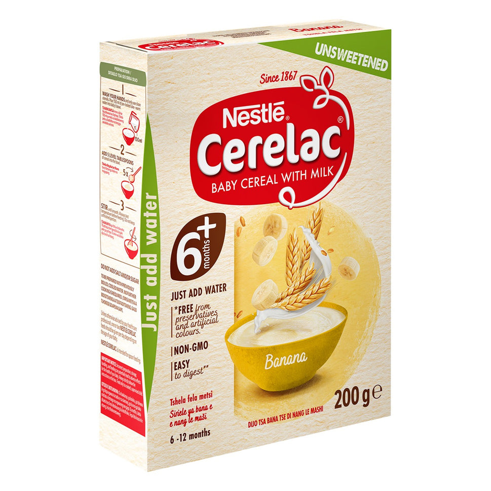 Cerelac 200G Regular/Mix Fruits/Mel/Banana/Milho (Nestle)