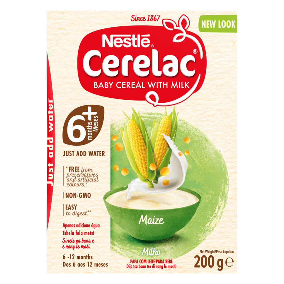 Cerelac 200G Regular/Mix Fruits/Mel/Banana/Milho (Nestle)